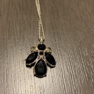 Black Costume Necklace
